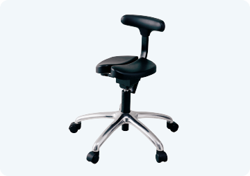 オクトパス / ブラック | 腰痛対策・姿勢改善椅子、学習椅子（イス 
