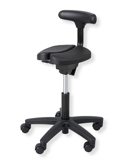 アーユルチェア オクトパス ベージュ 姿勢サポート ayur chair キャスタータイプ オクトパス|腰痛対策・姿勢改善椅子、学習