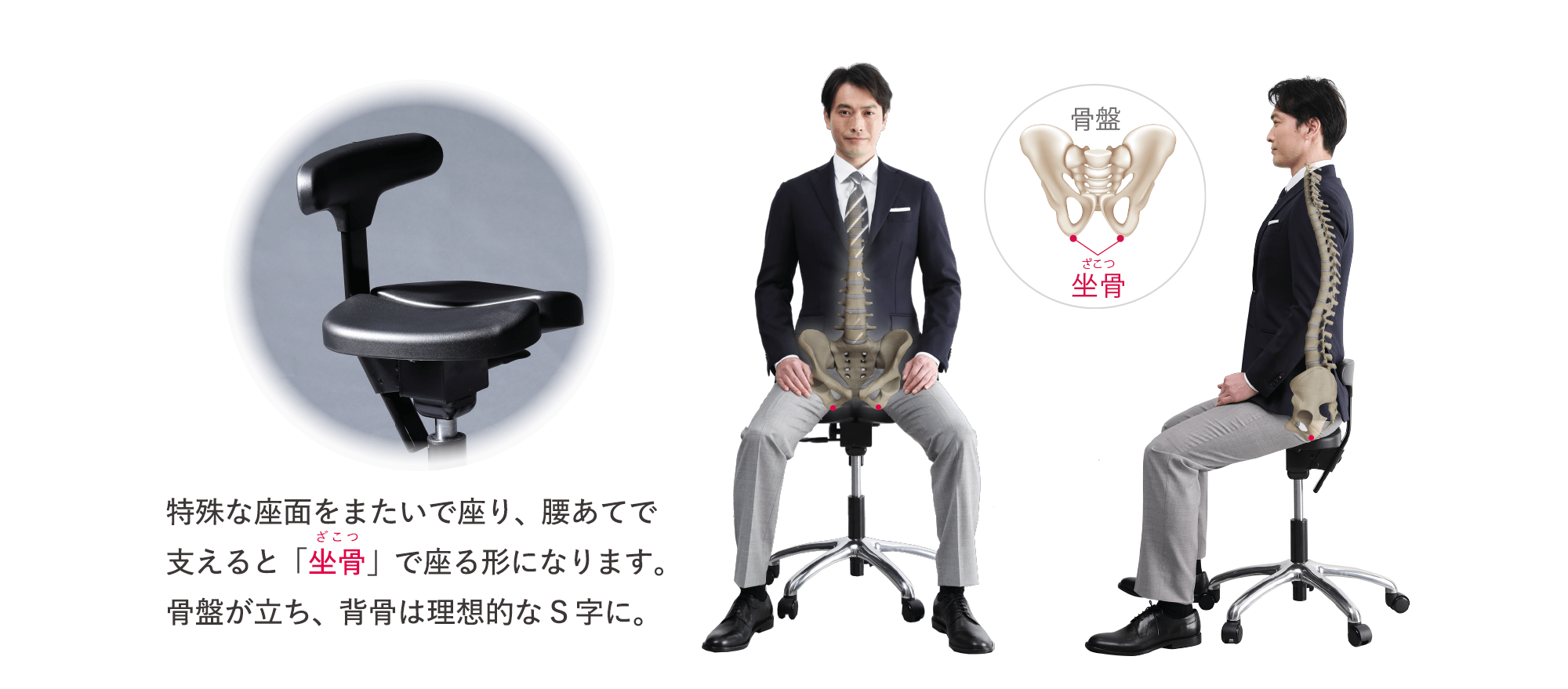 メインモデル｜腰痛対策・姿勢改善椅子、学習椅子（イス）｜アーユル
