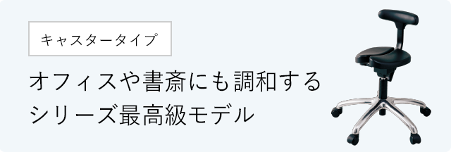 キャスタータイプ プレミアムモデル 01｜腰痛対策・姿勢改善椅子、学習