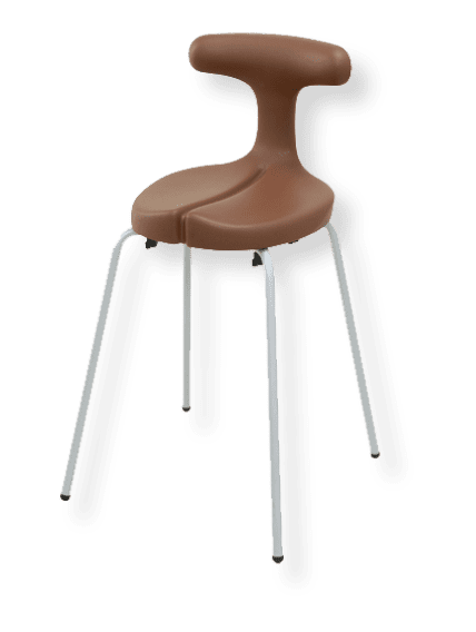 アーユルチェア スツール ブラウン スツールタイプ｜腰痛対策・姿勢改善椅子、学習椅子（イス）｜アーユル