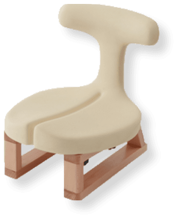 骨盤•姿勢矯正チェア　アーユルチェアあぐら椅子　ベージュ　脚付　滑り止め付き 楽天市場】楽天1位 骨盤矯正 椅子 姿勢矯正 クッション グッズ 座椅子