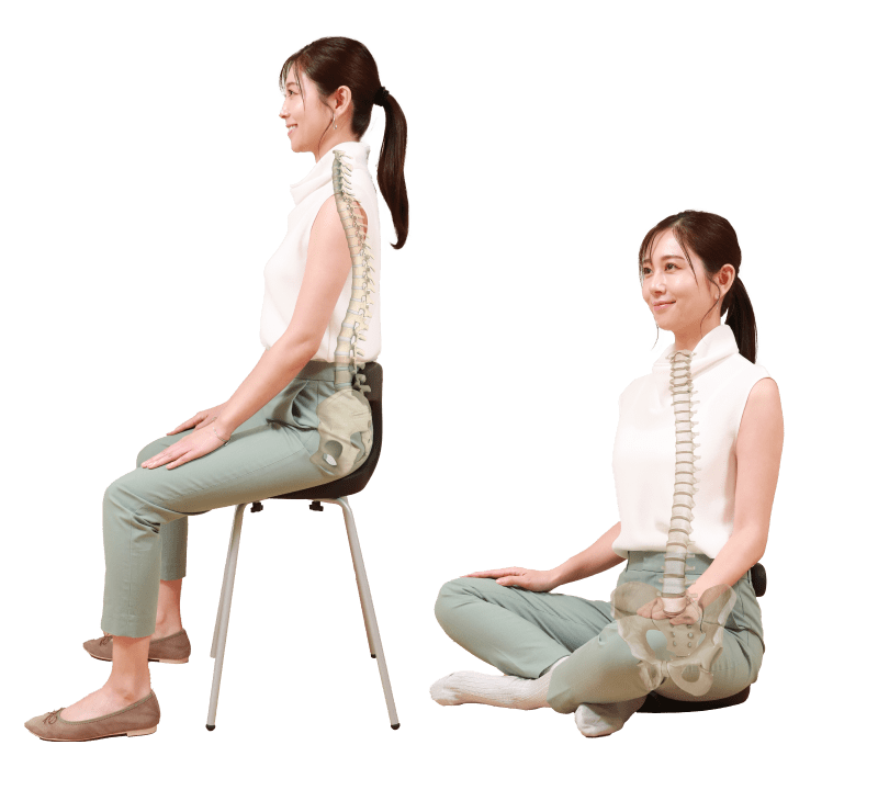アーユルチェア スツール ブラウン アーユル・チェアー ayur-chair スツール Mサイズ 4本脚タイプ