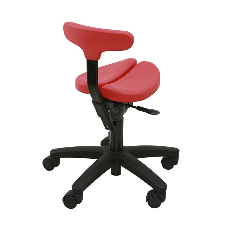 オクトパス / レッド | 腰痛対策・姿勢改善椅子、学習椅子（イス 